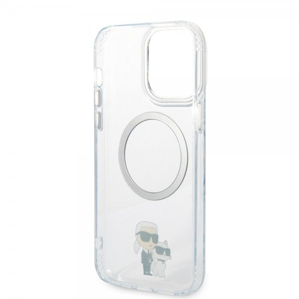 Karl Lagerfeld iPhone 13 Pro Max Skal NFT MagSafe Transparent