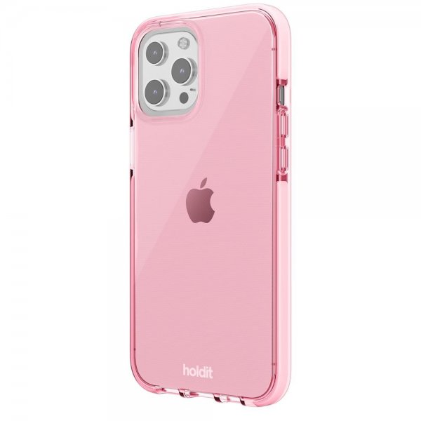 holdit iPhone 13 Pro Max Skal Seethru Bright Pink