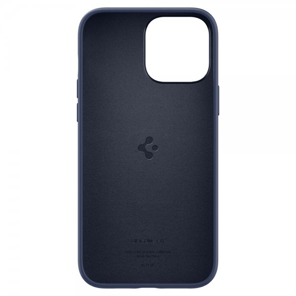 Spigen iPhone 13 Pro Max Skal Silicone Fit Navy Blue
