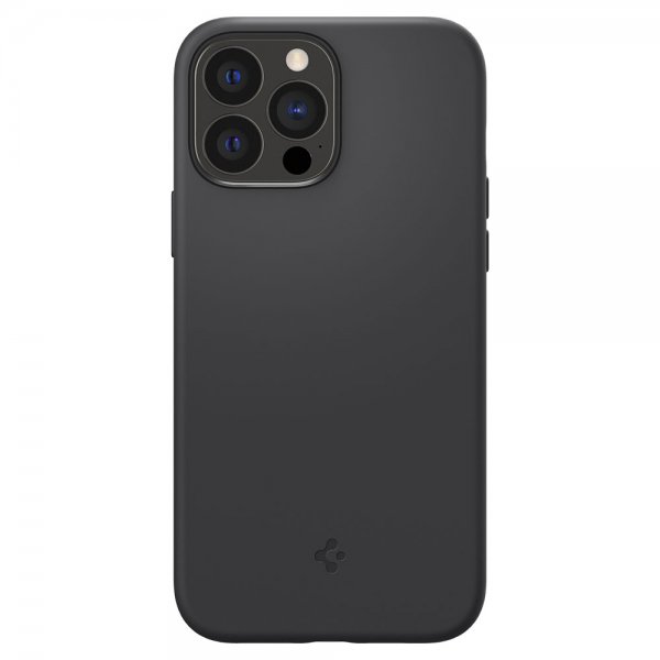 Spigen iPhone 13 Pro Max Skal Silicone Fit Svart