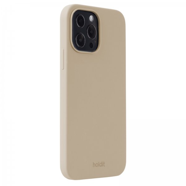 holdit iPhone 13 Pro Max Skal Silikon Latte Beige
