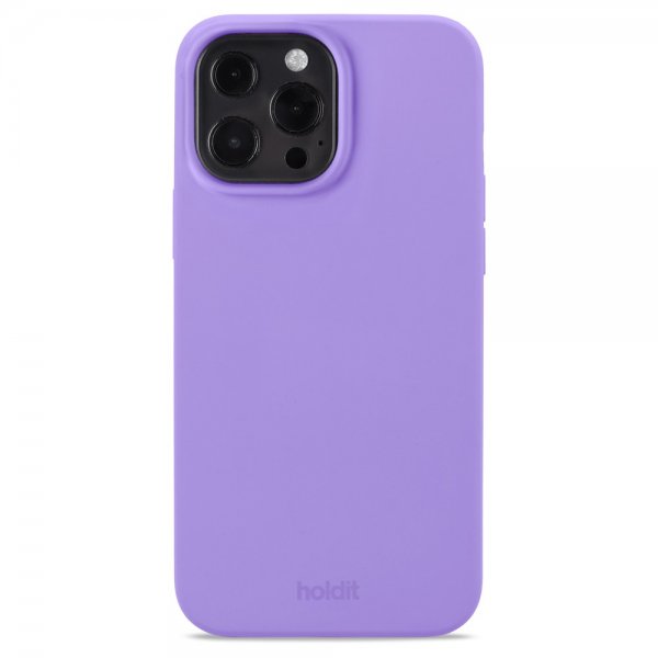 holdit iPhone 13 Pro Max Skal Silikon Violet
