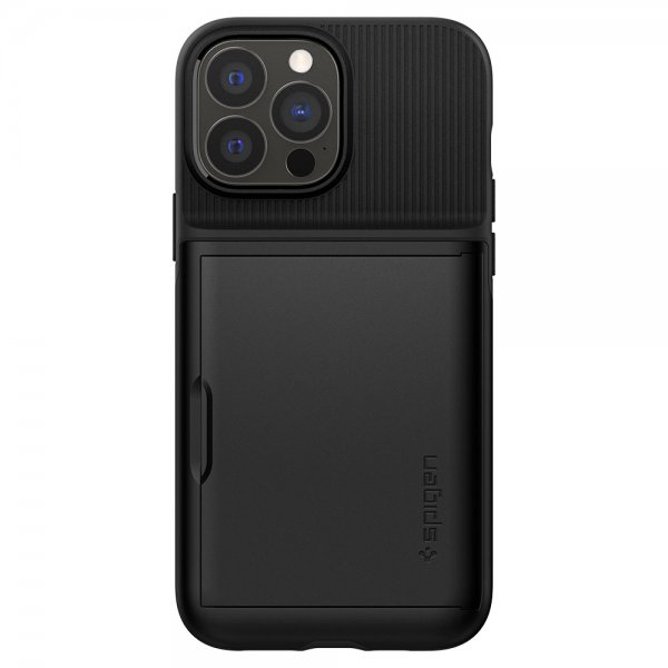 Spigen iPhone 13 Pro Max Skal Slim Armor CS Svart