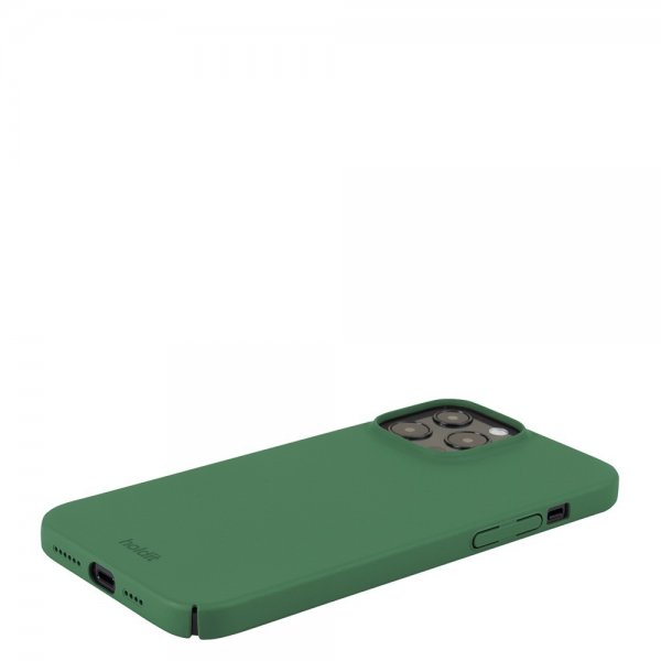 holdit iPhone 13 Pro Max Skal Slim Case Forest Green