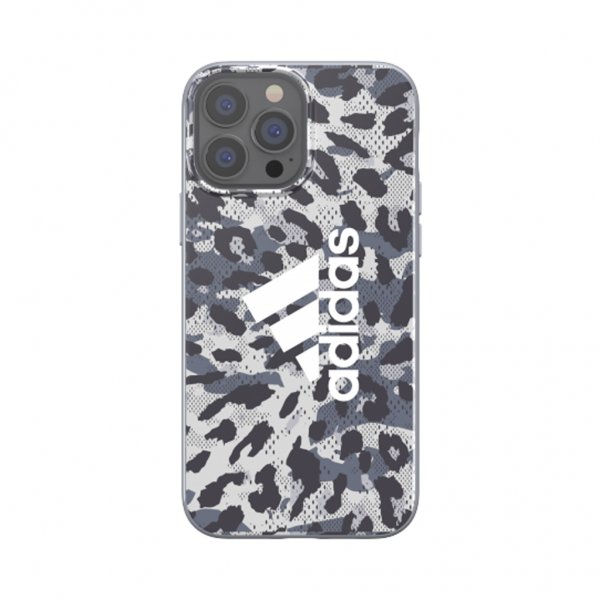 Adidas iPhone 13 Pro Max Skal Snap Case Leopard Grå