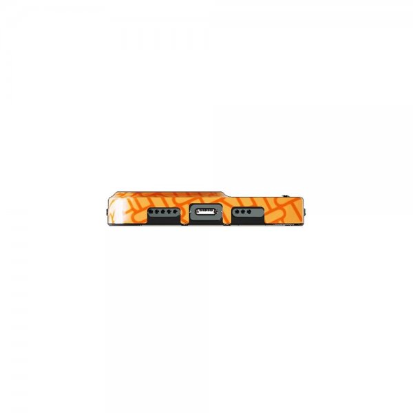 Richmond & Finch iPhone 13 Pro Max Skal Tangerine RF Logo