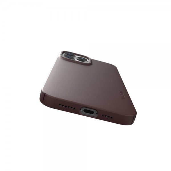 Nudient iPhone 13 Pro Max Skal Thin Case V3 MagSafe Sangria Red