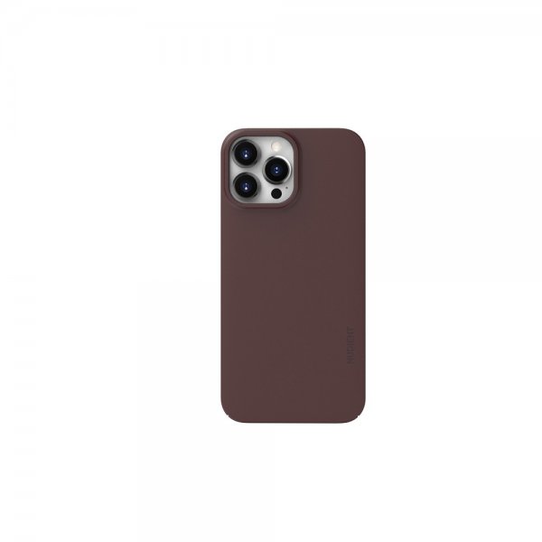 Nudient iPhone 13 Pro Max Skal Thin Case V3 MagSafe Sangria Red
