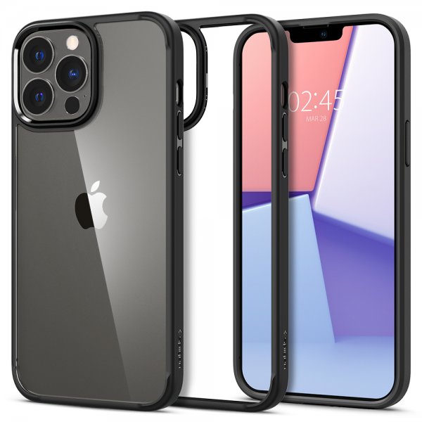 Spigen iPhone 13 Pro Max Skal Ultra Hybrid Matte Black