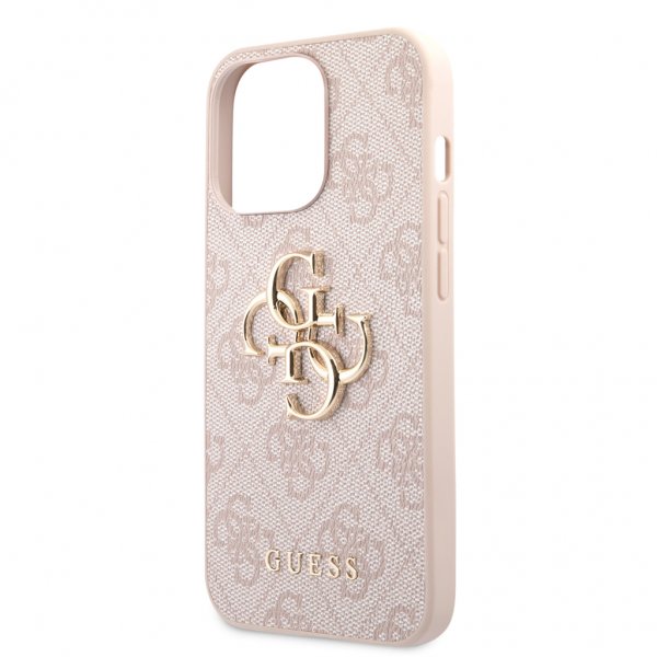 Guess iPhone 13 Pro Skal Big Logo Rosa