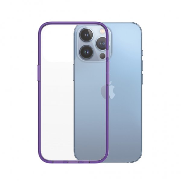 PanzerGlass iPhone 13 Pro Skal ClearCase Color Grape
