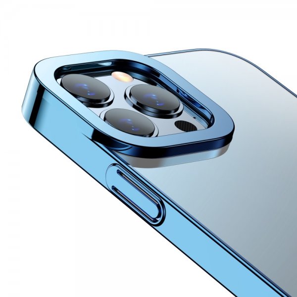 Baseus iPhone 13 Pro Skal Glitter Series Blå