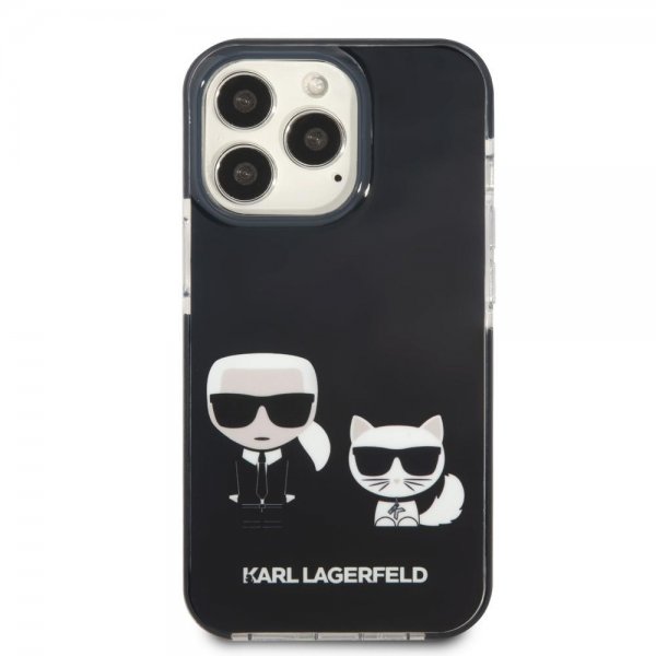 Karl Lagerfeld iPhone 13 Pro Skal Karl & Choupette Svart