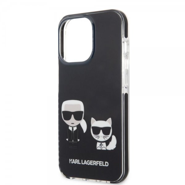 Karl Lagerfeld iPhone 13 Pro Skal Karl & Choupette Svart