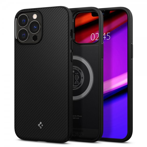 Spigen iPhone 13 Pro Skal Mag Armor Matte Black