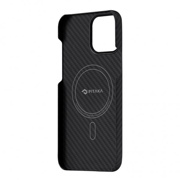 Pitaka iPhone 13 Pro Skal MagEZ Case 2 Black/Grey Twill