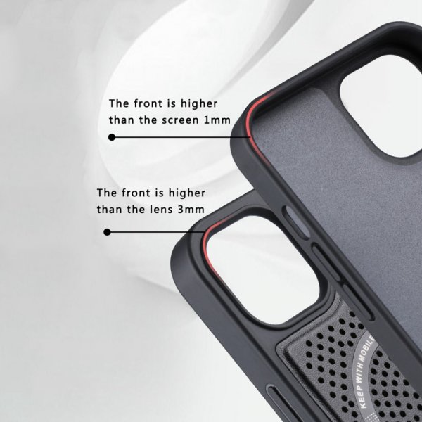 X-Level iPhone 13 Pro Skal Magic Magnets Series Svart