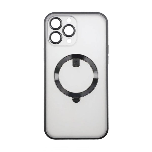 Rvelon iPhone 13 Pro Skal MagSafe Ring Svart