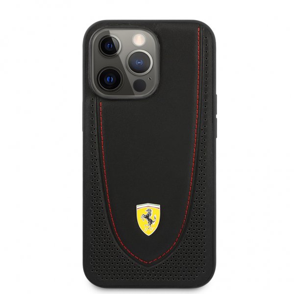 Ferrari iPhone 13 Pro Skal Perforerad Svart