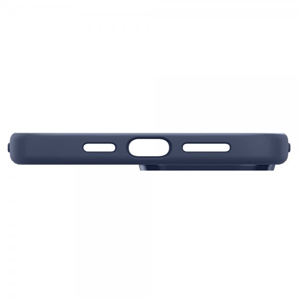 Spigen iPhone 13 Pro Skal Silicone Fit Navy Blue