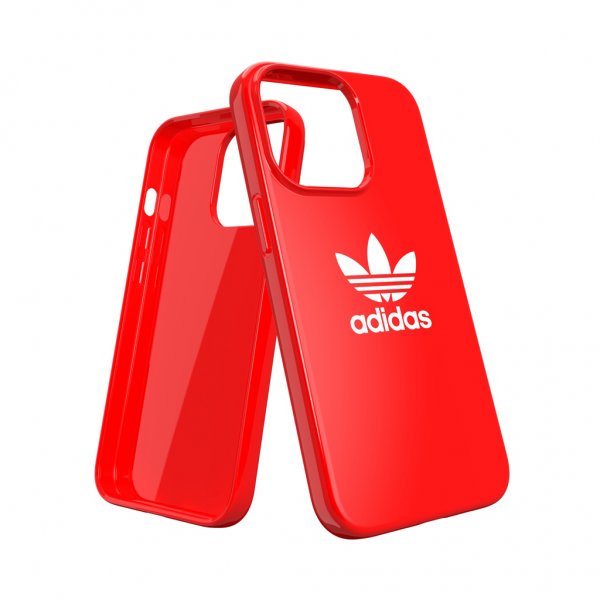 Adidas iPhone 13 Pro Skal Snap Case Trefoil Scarlet