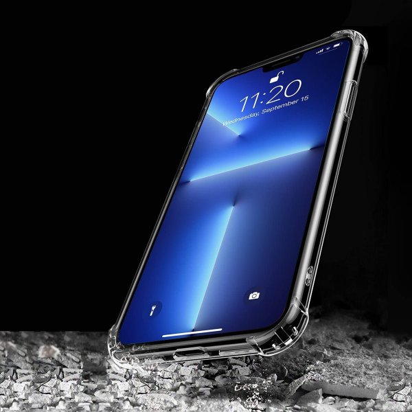 Rvelon iPhone 13 Pro Skal TPU Transparent