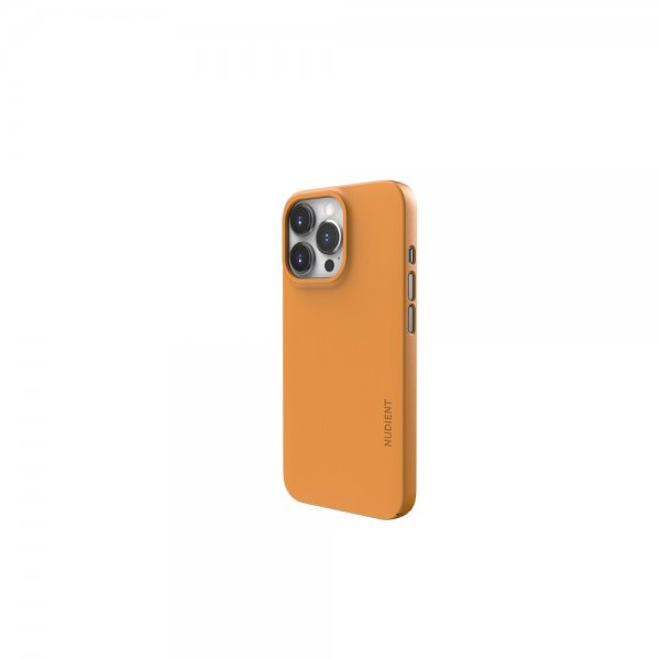 Nudient iPhone 13 Pro Skal Thin Case V3 MagSafe Saffron Yellow