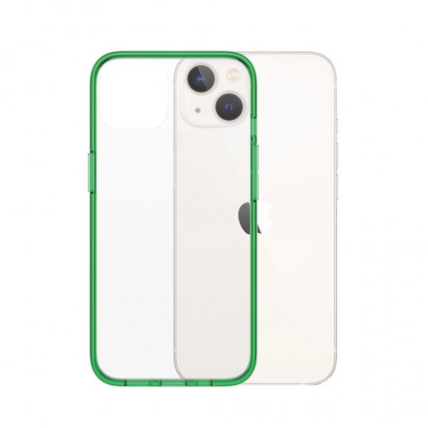 PanzerGlass iPhone 13 Skal ClearCase Color Lime