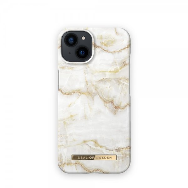 Ideal of Sweden iPhone 13 Skal Fashion Case Golden Pearl Marble