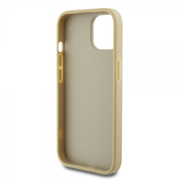 Guess iPhone 13 Skal Fixed Glitter Guld