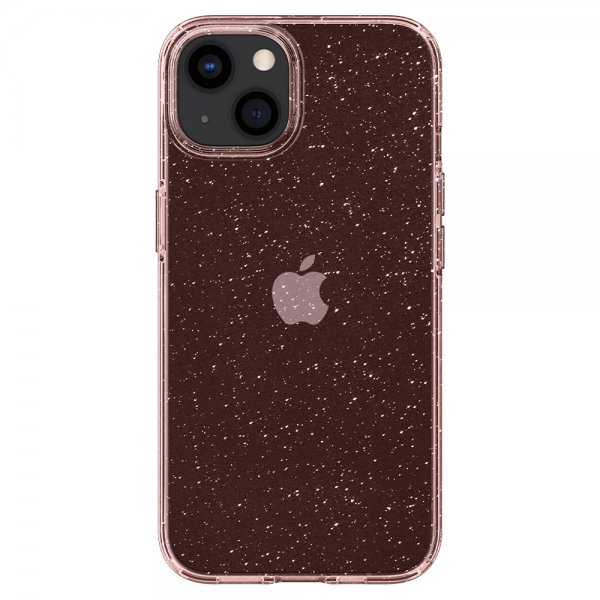 Spigen iPhone 13 Skal Liquid Crystal Glitter Rose Quartz