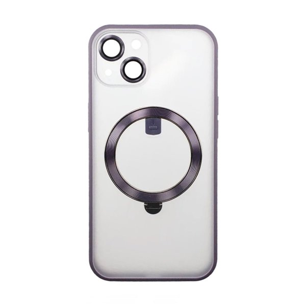 Rvelon iPhone 13 Skal MagSafe Ring Lila