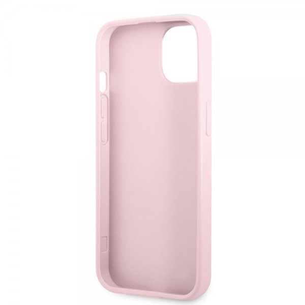 Guess iPhone 13 Skal Saffiano Metal Logo Lila