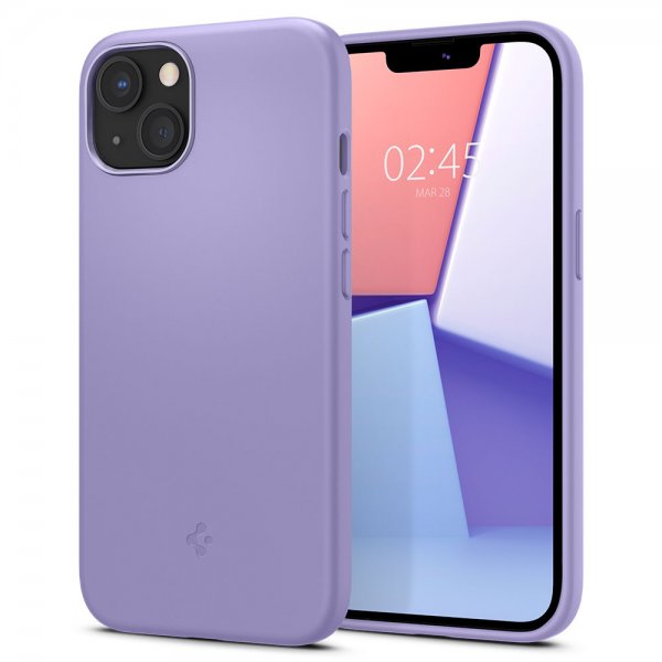 Spigen iPhone 13 Skal Silicone Fit Iris Purple