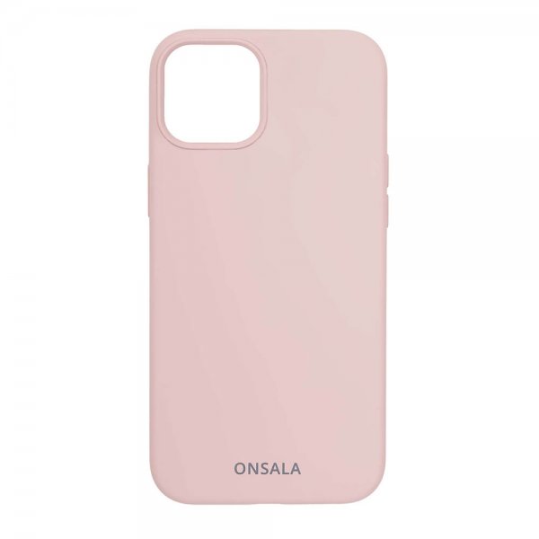 Onsala iPhone 13 Skal Silikon Sand Pink