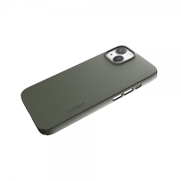 Nudient iPhone 13 Skal Thin Case V3 MagSafe Pine Green
