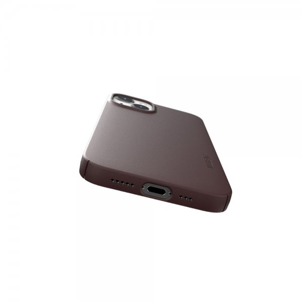 Nudient iPhone 13 Skal Thin Case V3 MagSafe Sangria Red