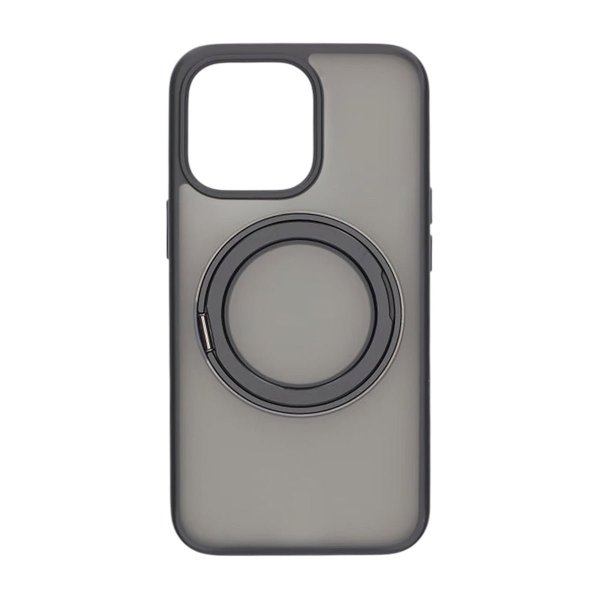 iPhone 13 Pro Max/iPhone 12 Pro Max Skal Roterbart MagSafe Stativ Svart