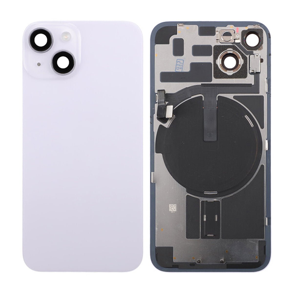 iPhone 14 Baksida Glas Komplett - Lila