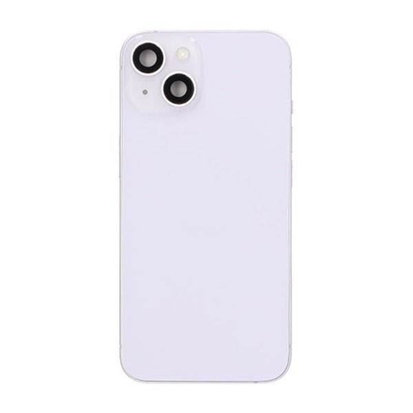 iPhone 14 Baksida med Komplett Ram - Lila