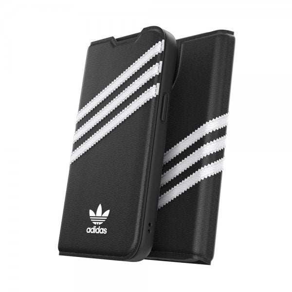 Adidas iPhone 14 Fodral 3 Stripes Booklet Case Svart Vit
