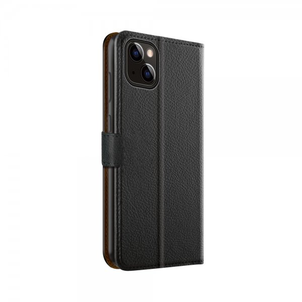 Xqisit iPhone 13/iPhone 14 Fodral Slim Wallet Selection Svart
