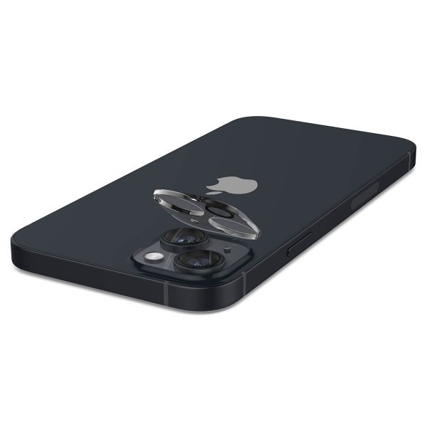 Spigen iPhone 14/iPhone 14 Plus Kameraskydd Glas.tR Optik 2-pack Crystal Clear