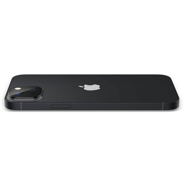 Spigen iPhone 14/iPhone 14 Plus Kameraskydd Glas.tR Optik 2-pack Svart