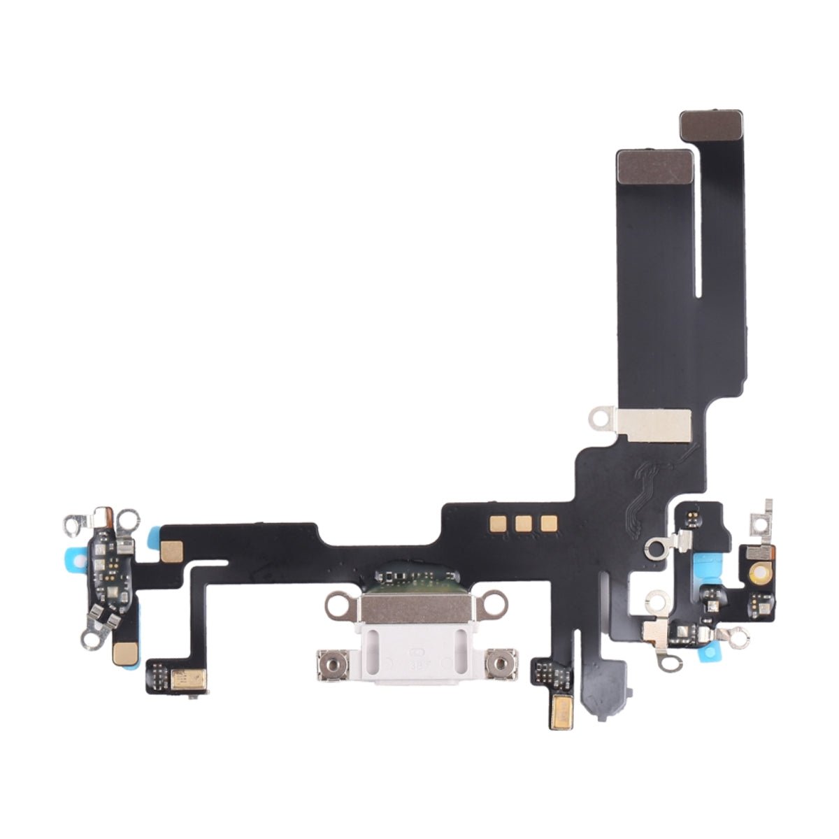 iPhone 14 Laddkontakt med Flexkabel Original - Lila