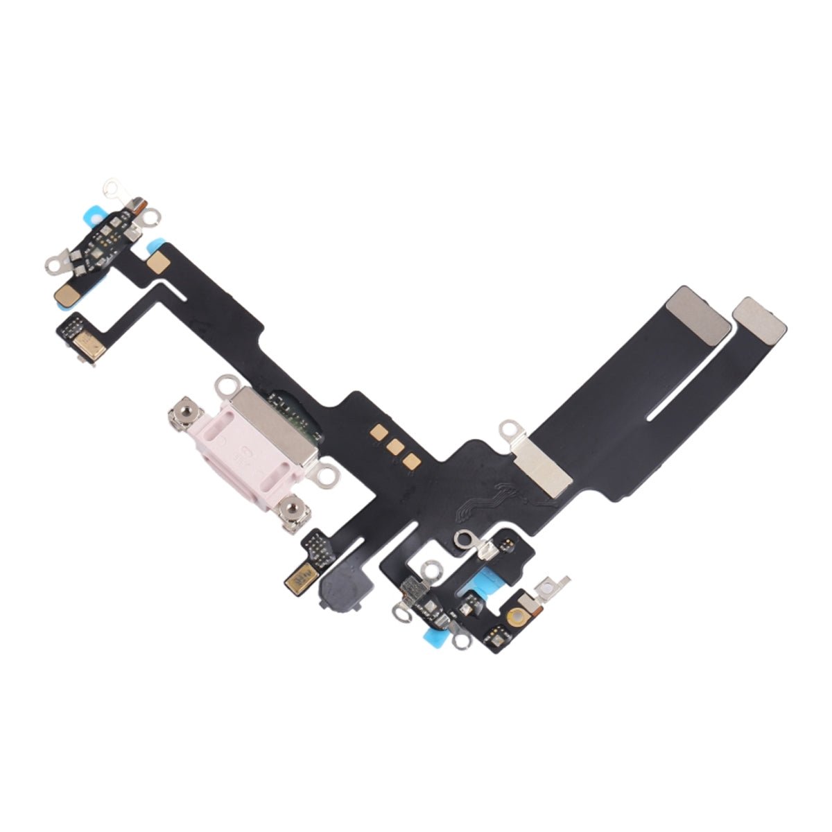 iPhone 14 Laddkontakt med Flexkabel Original - Lila
