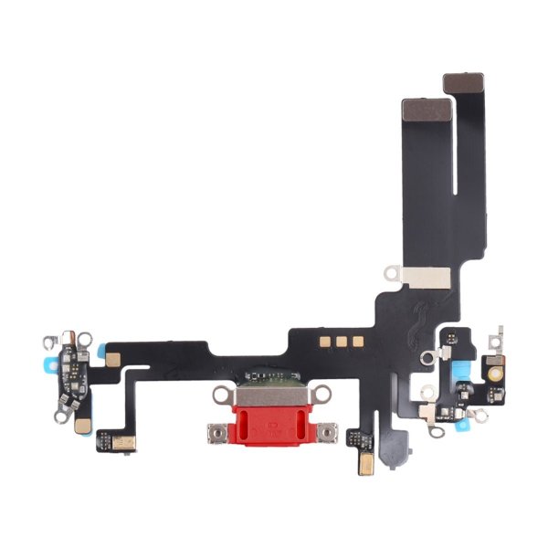 iPhone 14 Laddkontakt med Flexkabel Original - Röd