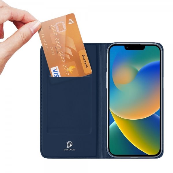 Dux Ducis iPhone 14 Plus Fodral Skin Pro Series Blå