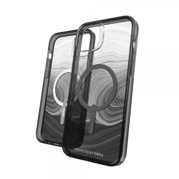 Gear4 iPhone 14 Plus Skal Milan Snap Black Swirl