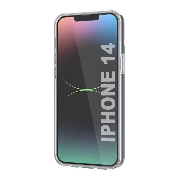Rvelon iPhone 14 Skal Korthållare Transparent